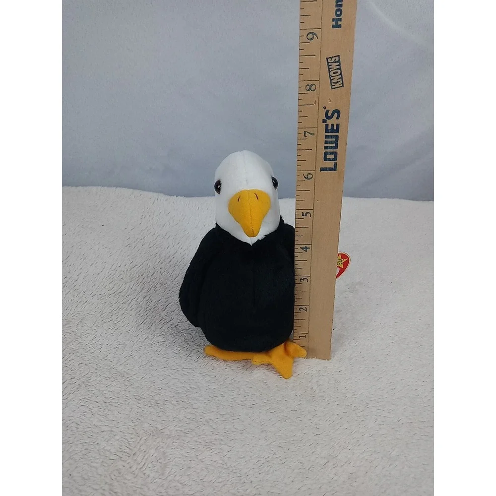 VTG Ty Beanie Baby BALDY The Eagle 1996 Retired Bald Eagle Bean Bag Plush Animal